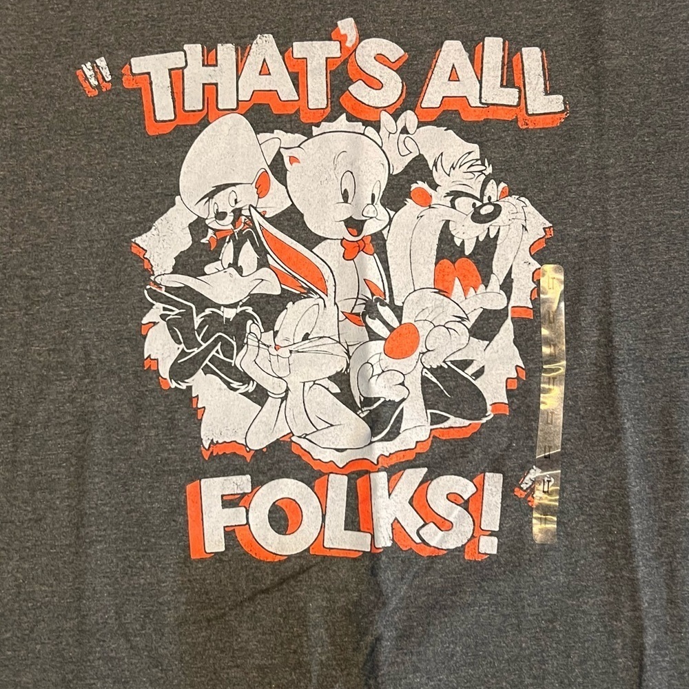 Warner Bros. Looney Tunes Charcoal Tee